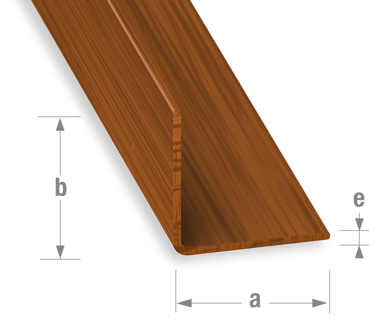 Profilo angolare legno